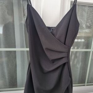 Windsor Black Wrap Dress